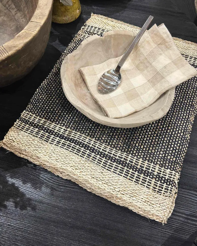 Sets de Table Nelly Noir