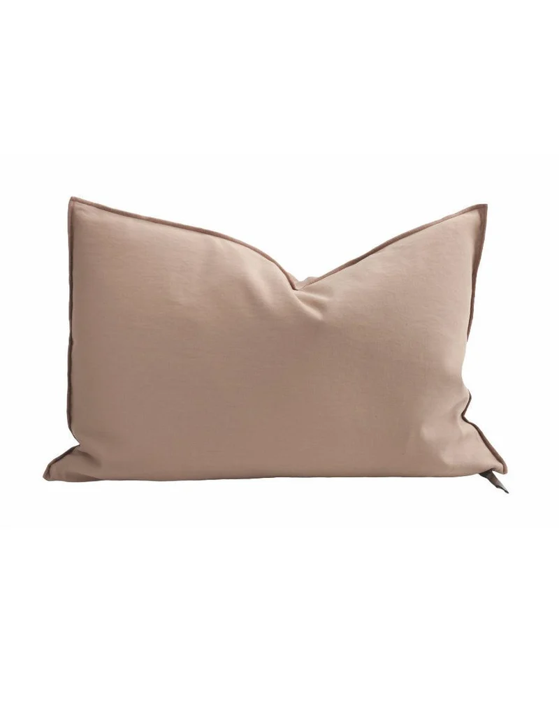 Coussin Vice Versa Satin Mimi, Nude