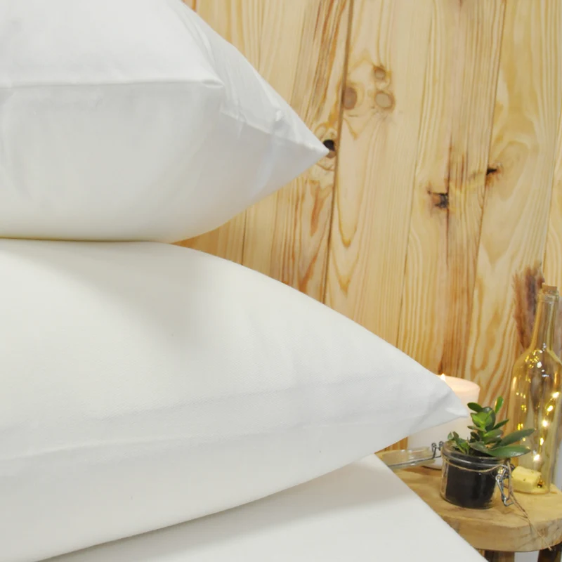Protège oreiller Essentielle - Molleton 100% coton