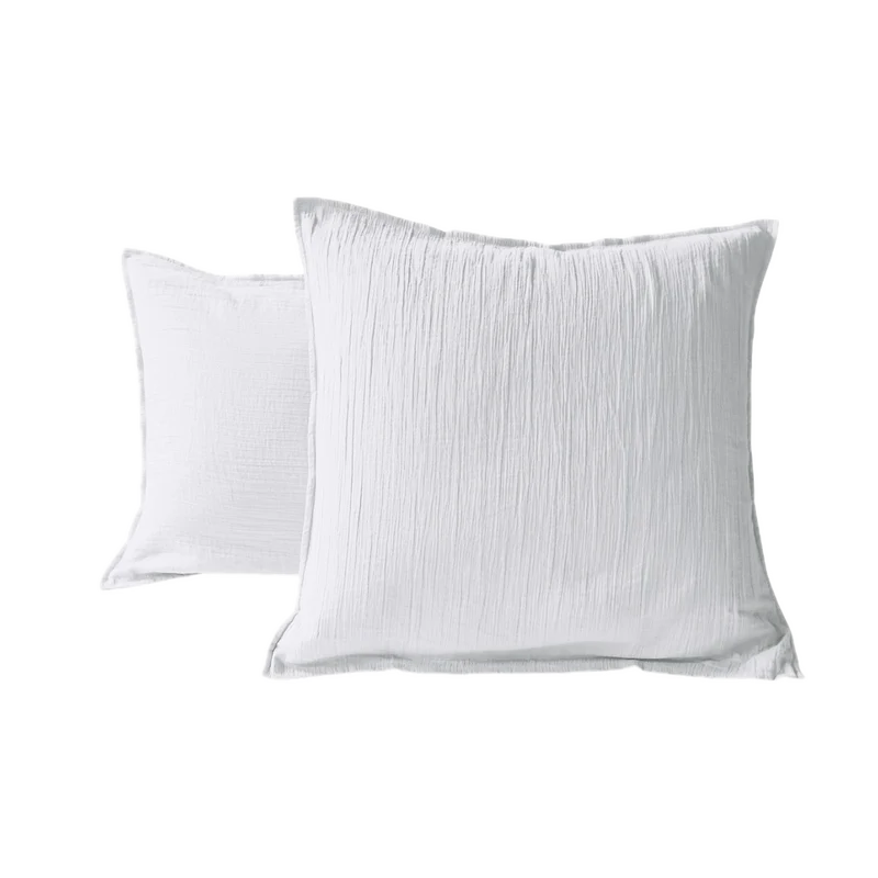 Taie d'oreiller unie - Gaze de Coton