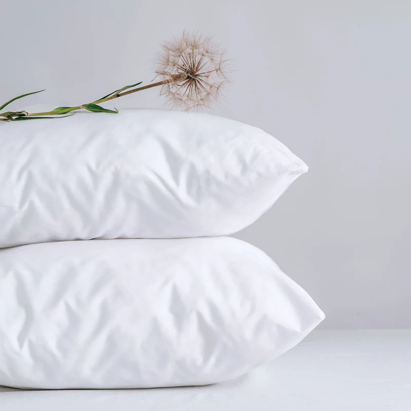 Lot de 2 sous-taies d'oreiller - molleton absorbant recyclé