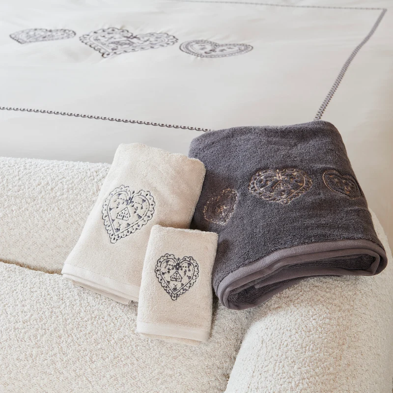 Linge de bain Nuit au Chalet - Coton 600g/m²