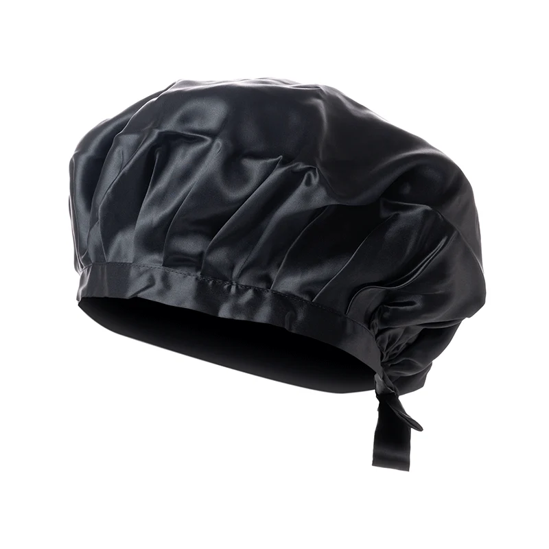 Bonnet de nuit en soie haut de gamme
