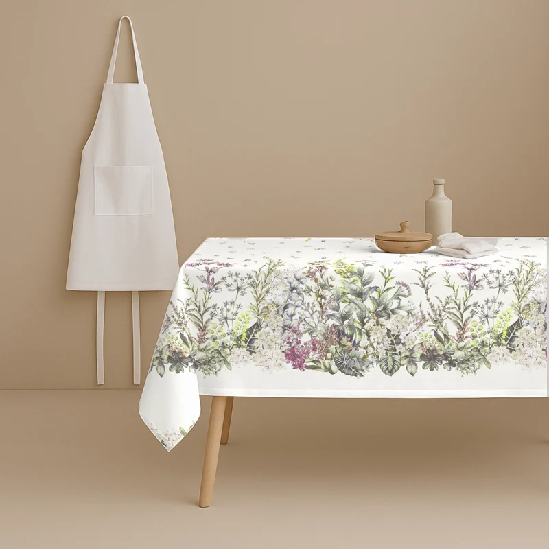 MANTEL ESTAMPADO ANTIMANCHAS EDEN