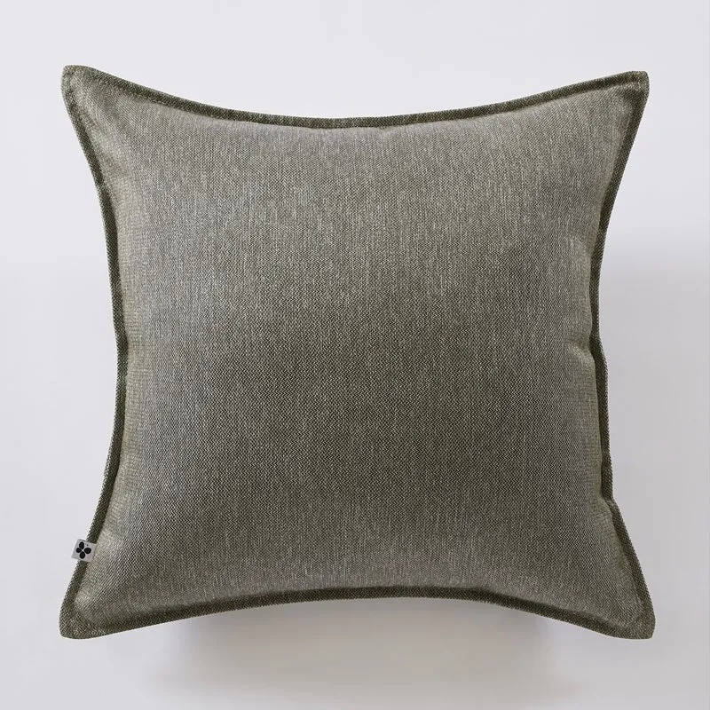 NAIA Housse de coussin extérieur vert Nénuphar