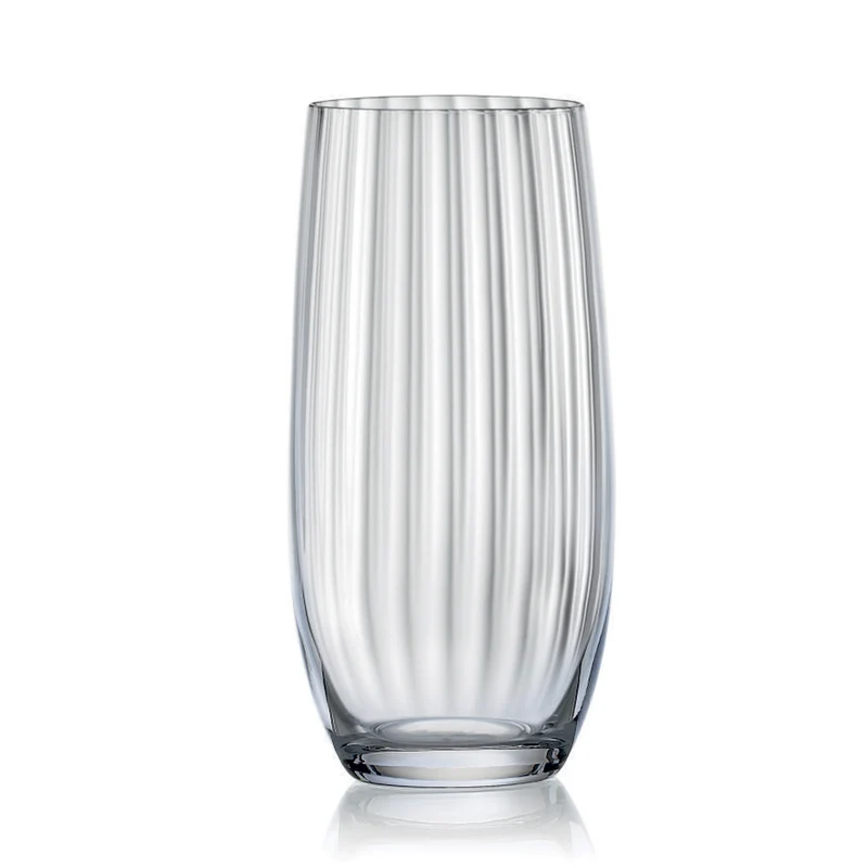 WATERFALL 6 Gobelets cristal forme haute 35cl