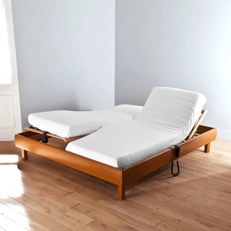Protège matelas double - Molleton régénéré coton recyclé