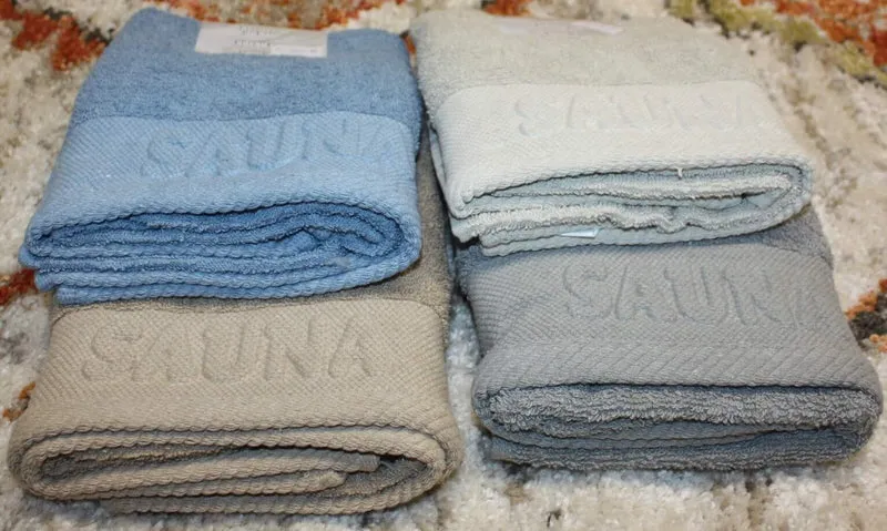 Serviette de Bain épaisse 50x90cm - QUALITÉ SAUNA & HAUT DE GAMME