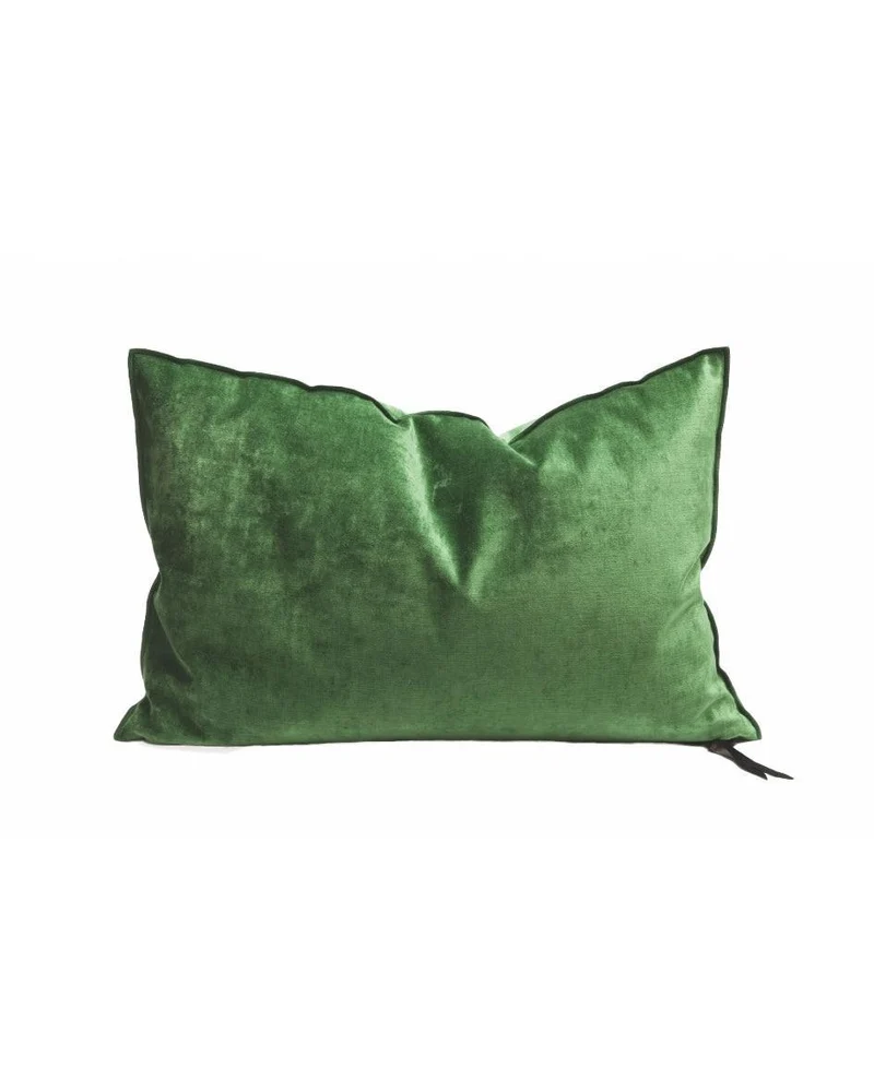 Coussin Vice Versa en Velours Royal, Cactus