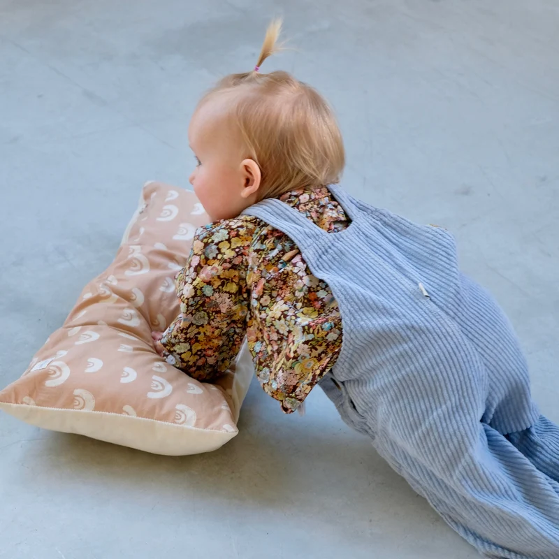 Coussin +One Arc en Pêche