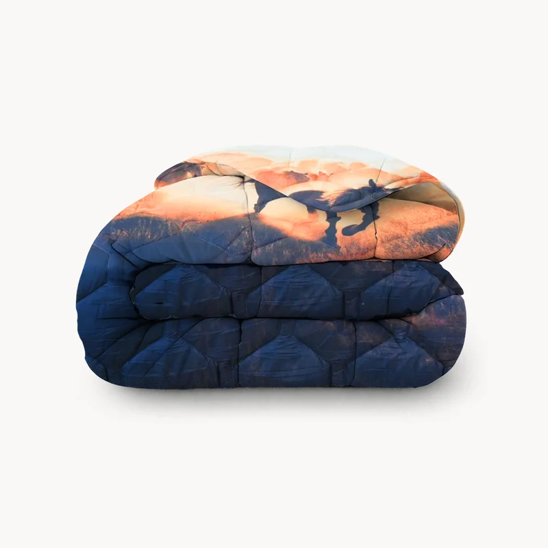 HappyBed Dekbed | Terra Plains Horses | Voor het hele jaar