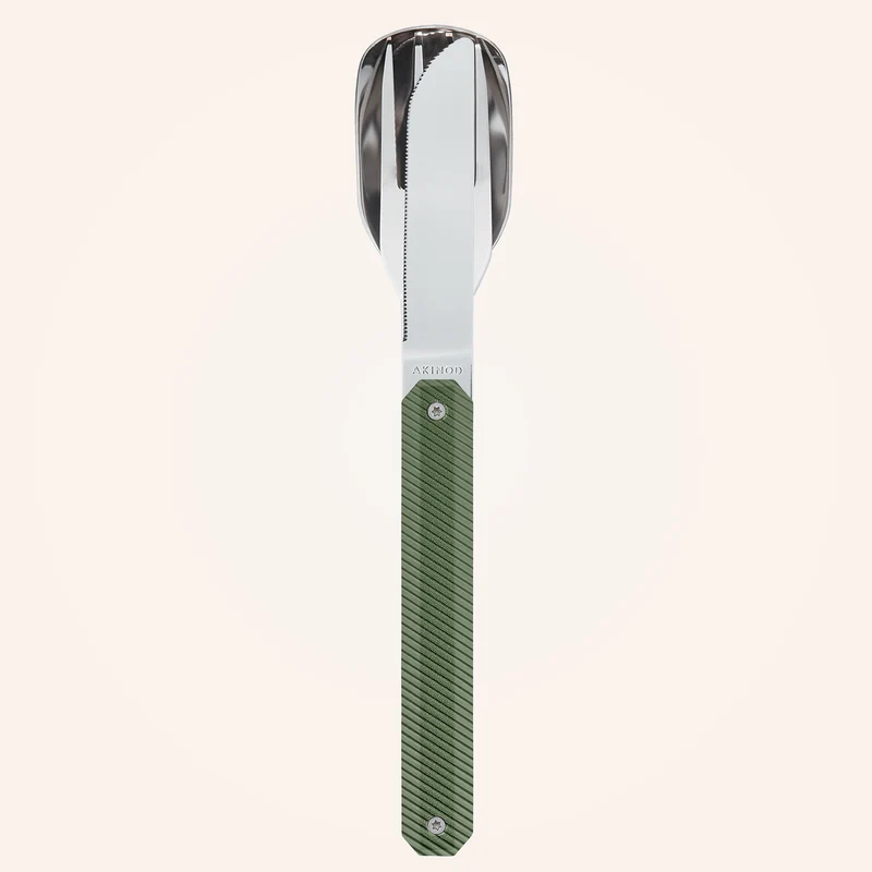 COUVERTS 12H34 - ALU KAKI