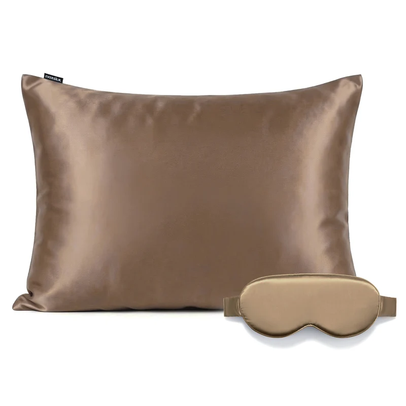 Duo Taie & Masque - Taupe