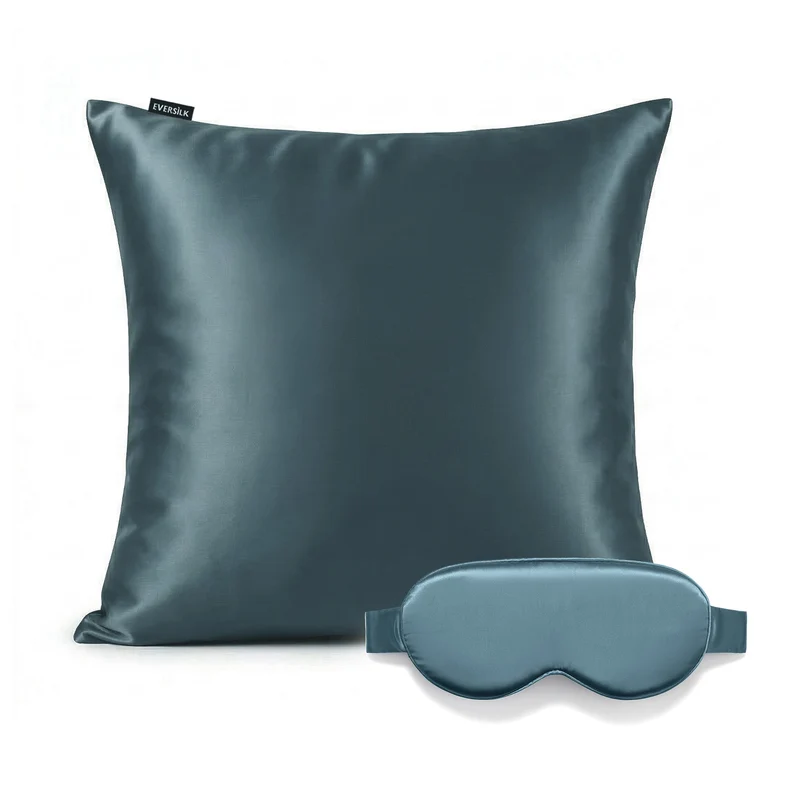 Duo Taie & Masque - Bleu Windward