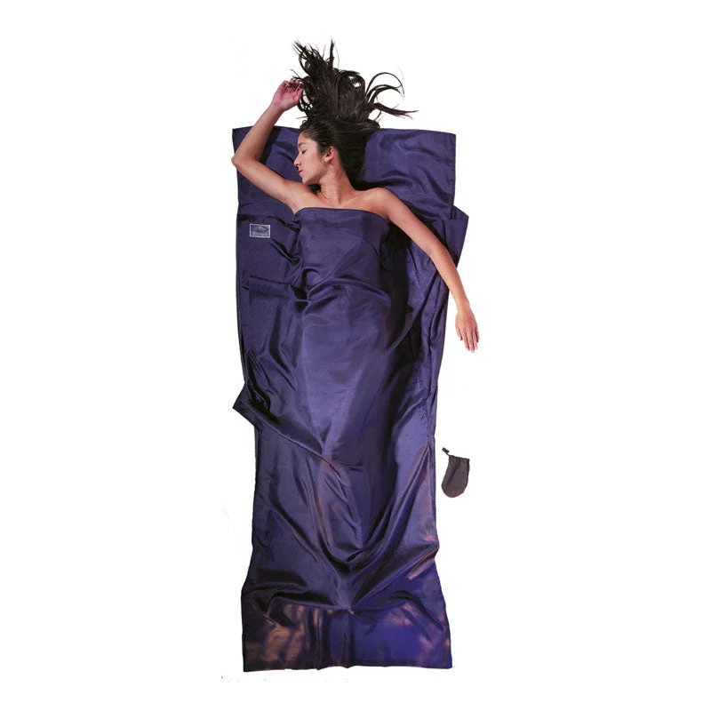 Drap de sac de couchage 100% soie Ripstop Rectangulaire