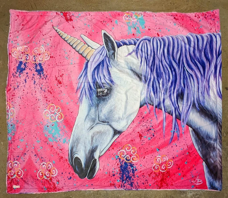 Doudou - Licorne à Marguerite