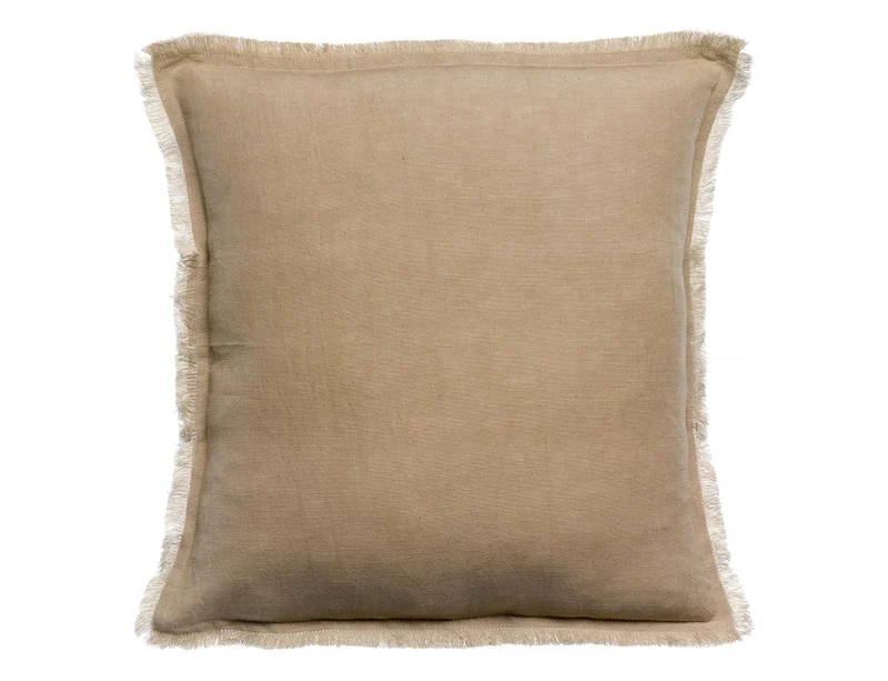 Coussin Coton Lin - LALY Galet