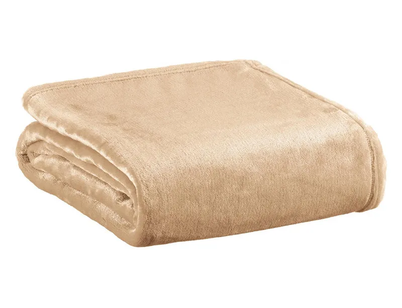 Jeté de lit Polyester recyclé - THEO Naturel
