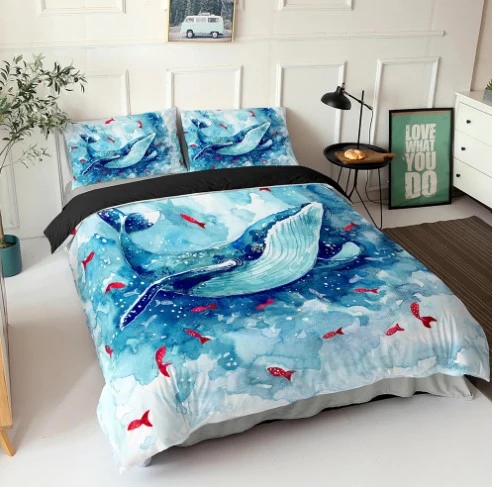 Housse de Couette Baleine
