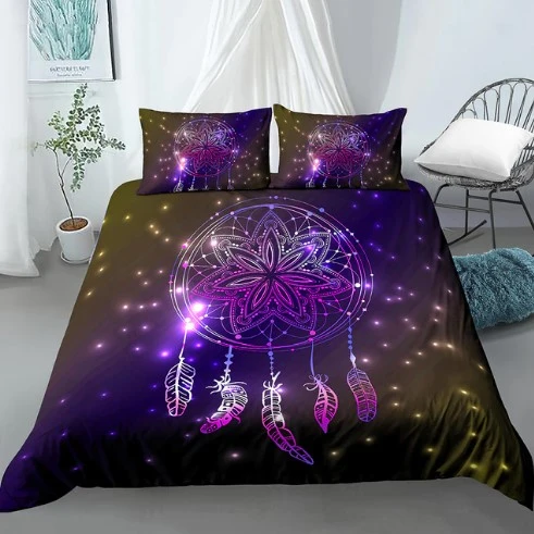 Housse de Couette Attrape Rêve Galaxie