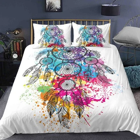 Housse de Couette Attrape Rêve Blanc