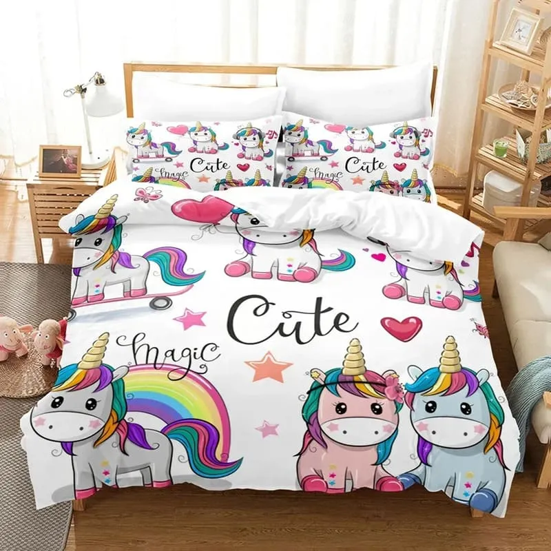 Housse de Couette Licorne