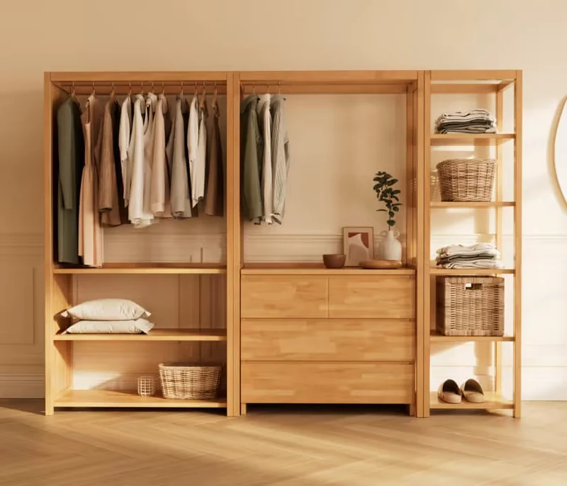 Dressing modulable en bois massif AVA