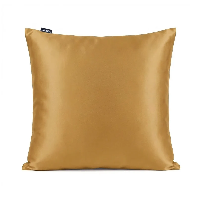 🎁 Taie d’oreiller en soie de mûrier 65x65 cm - Or (100% off)