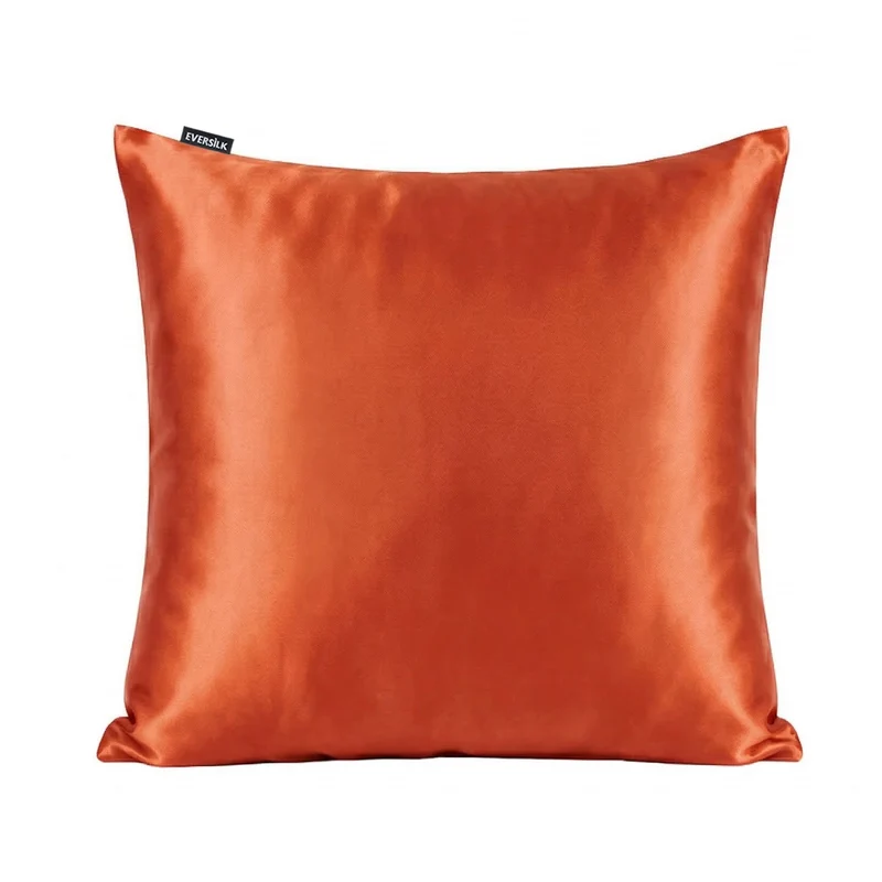 🎁 Taie d’oreiller en soie de mûrier 65x65 cm - Kaki (100% off)