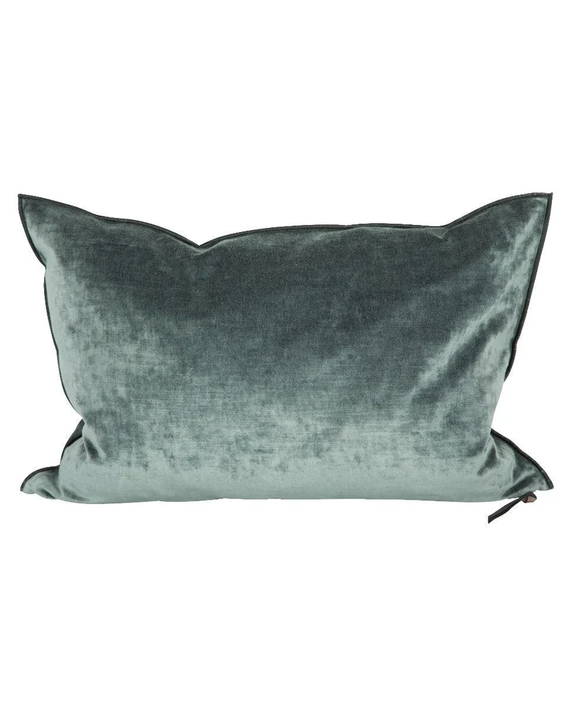 Coussin Vice Versa en Velours Royal, Canard