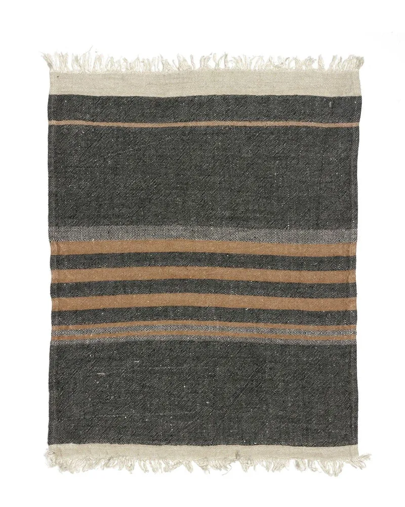 The Belgian Towel, Black Stripe