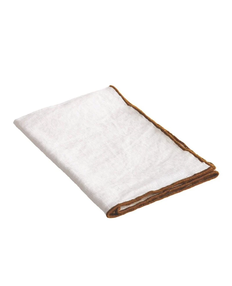 Serviette Bourdon Mimi Blanc / Bourdon Epices