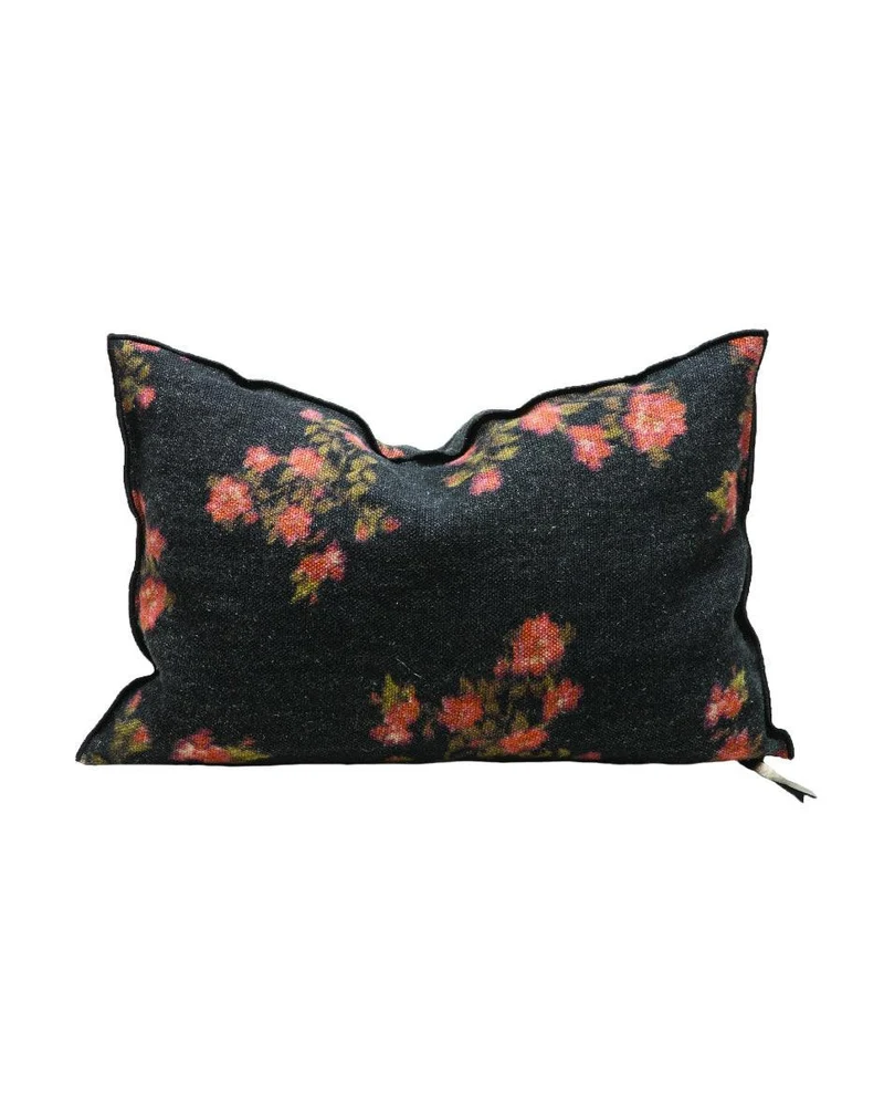 Coussin Vice Versa en toile Lin Wabi-Sabi, Les Roses Spritz