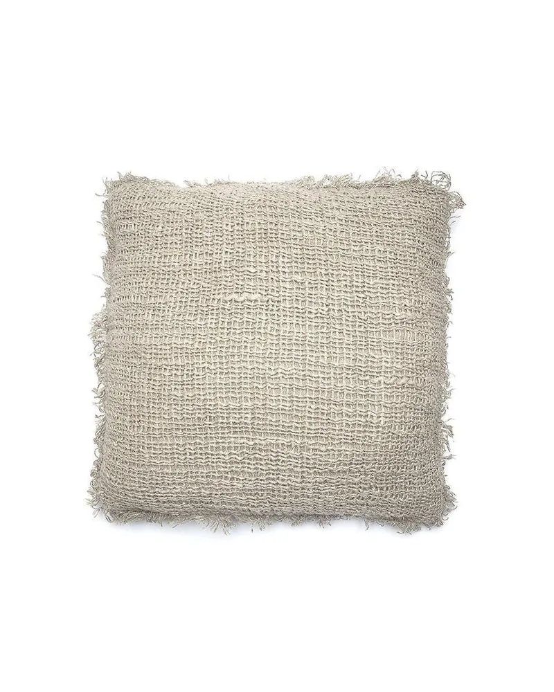 Coussin Wrinkles lin naturel 60x60cm