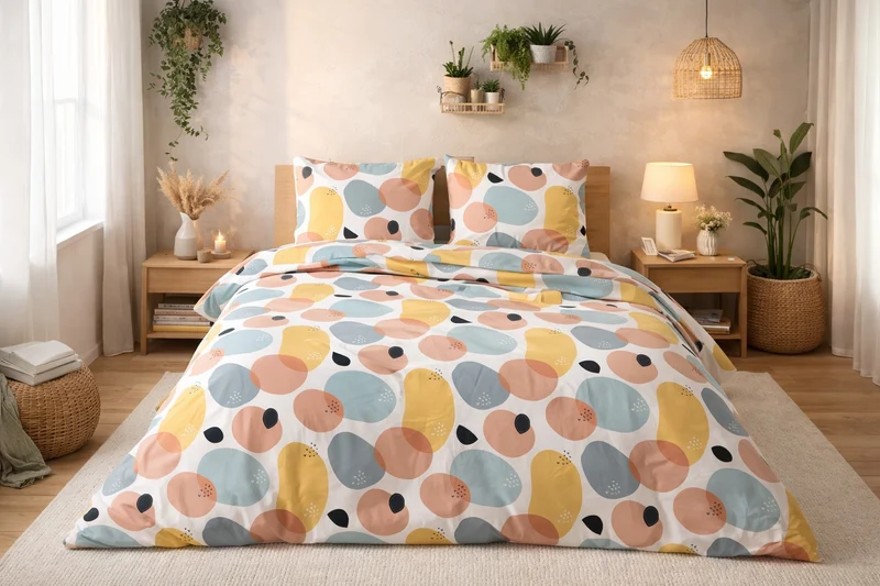Parure de lit Galets Scandinaves