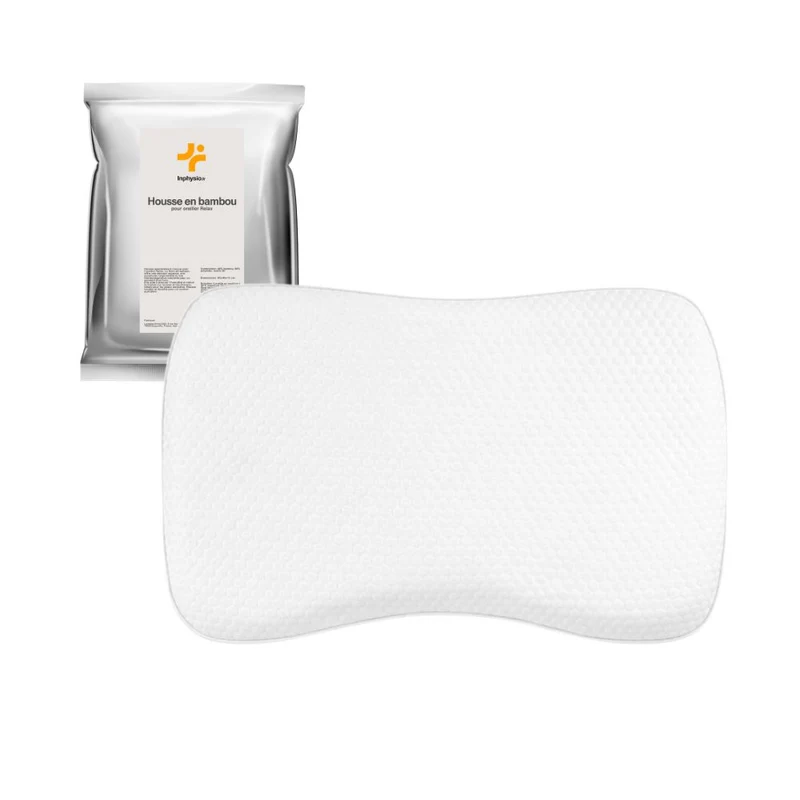 Housse en bambou pour oreiller Relax | BLANCHE