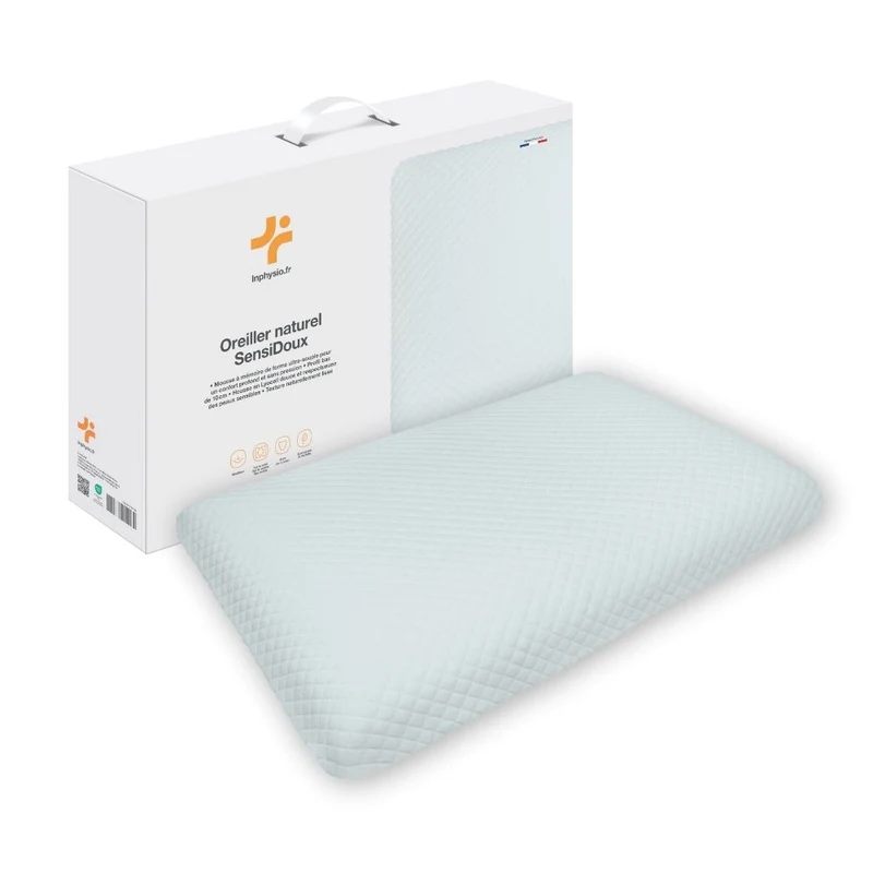 Oreiller peaux sensibles SensiDoux Lyocell | CONFORT DOUX