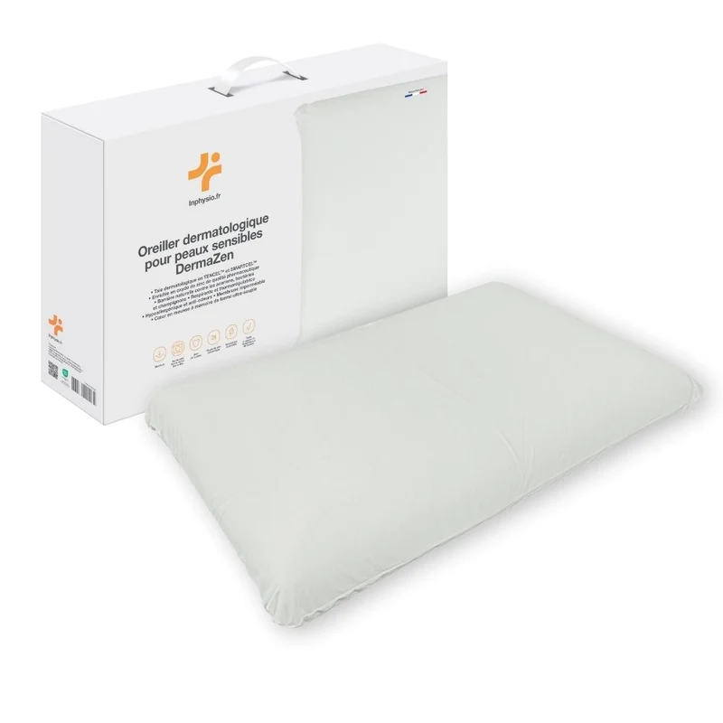 Oreiller Dermatologique pour Peaux Sensibles | DERMAZEN