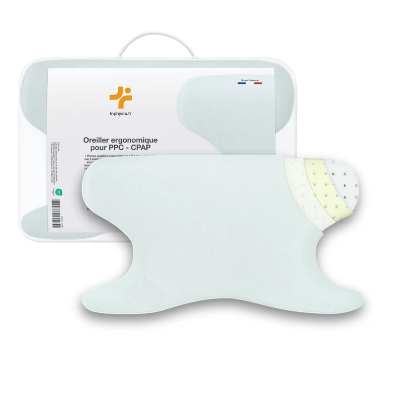 Oreiller ergonomique PPC/CPAP | FORME PAPILLON