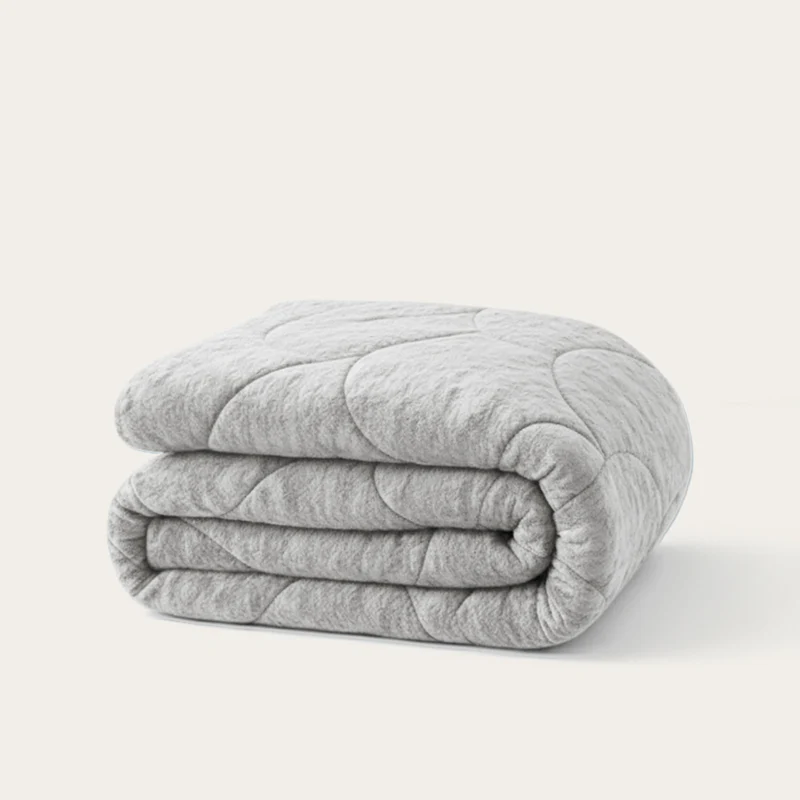 HappyBed Dekbed | Teddy Silver Grey | Voor het hele jaar