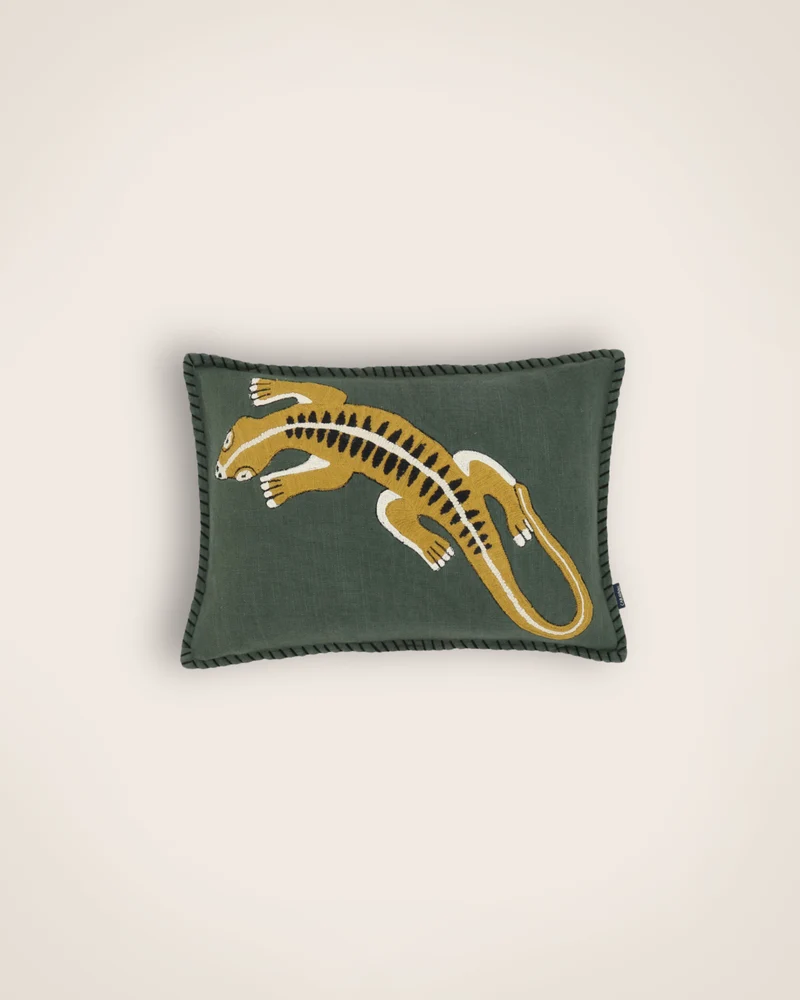 Housse de coussin Gecko