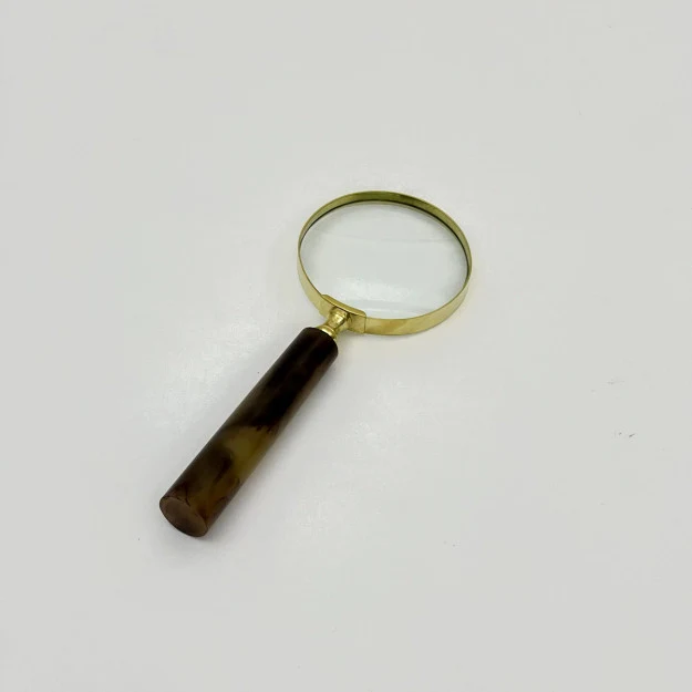 LOUPE Ambre et doré