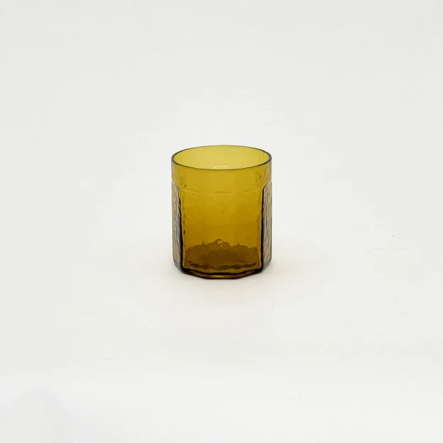 DUNE Verre gobelet ambre