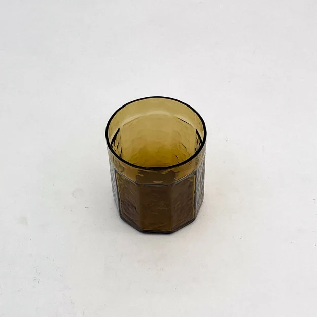 DUNE Verre gobelet marron