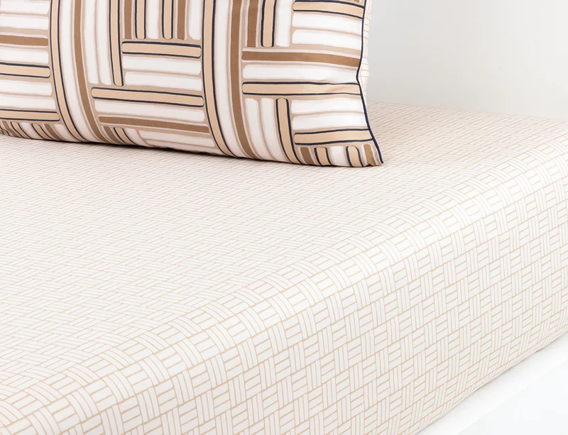 Drap-housse Satin de coton - DEDALE