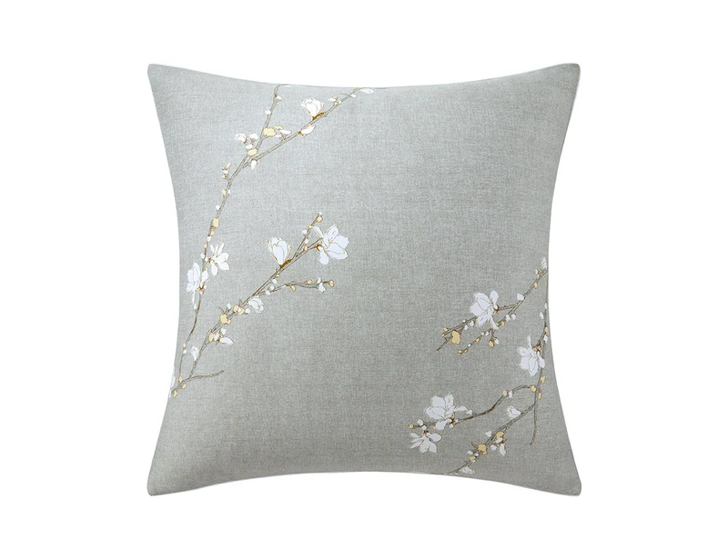 Taie d'oreiller Satin de coton - ALMOND FLOWERS