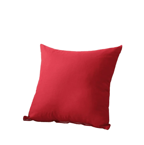 Housse de coussin 45x45 Rouge