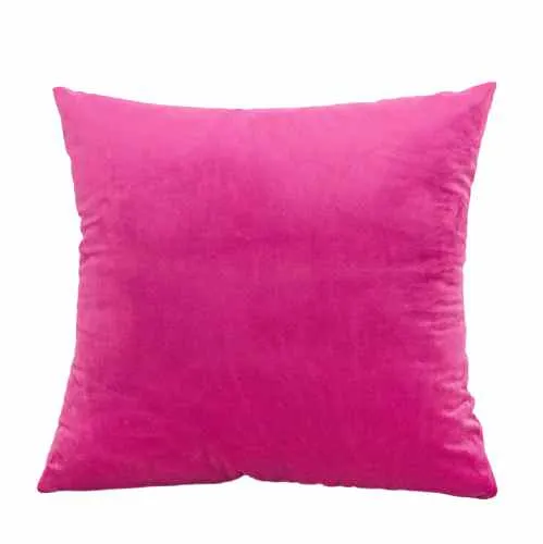 Housse de coussin 60x60 Velours Rose