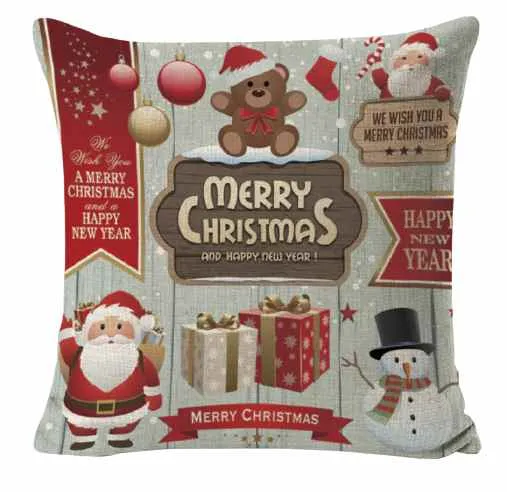 Housse de coussin 45x45 Noël