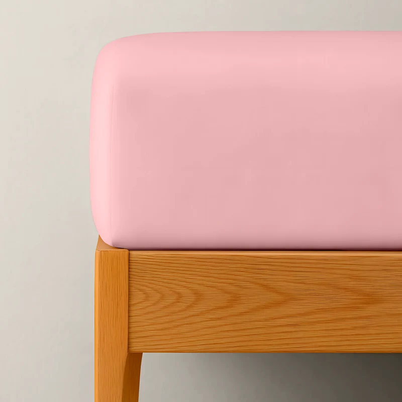 SÁBANA BAJERA AJUSTABLE 100% ALGODÓN ROSA FTR8